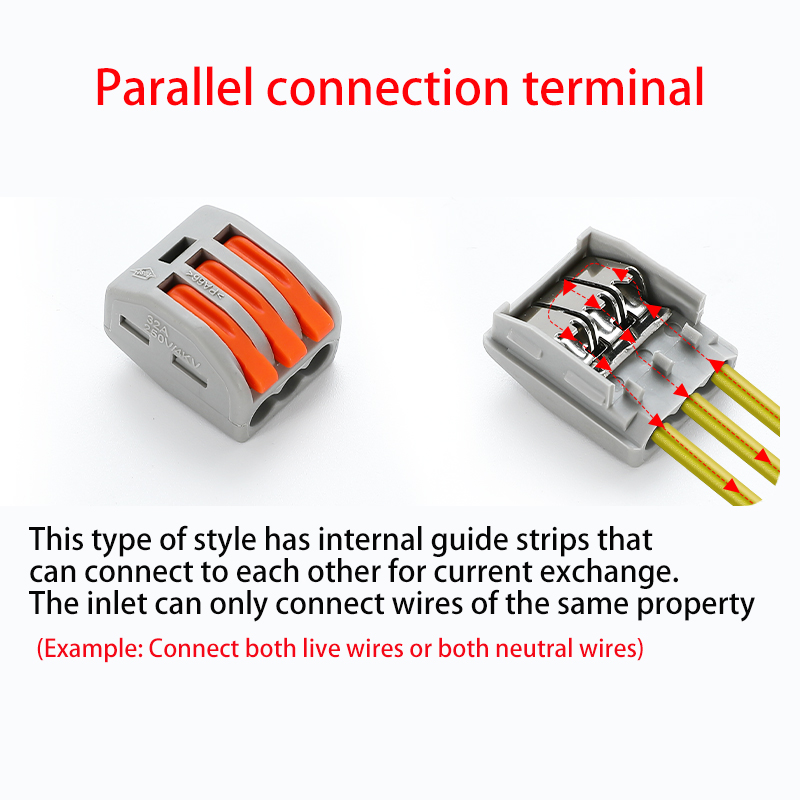 Borne de connexion parallèle