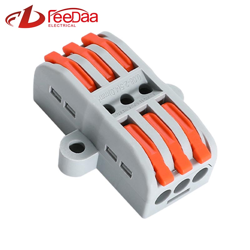 Connecteurs de câbles métalliques rapides 3 sur 3 UTJ13-233G