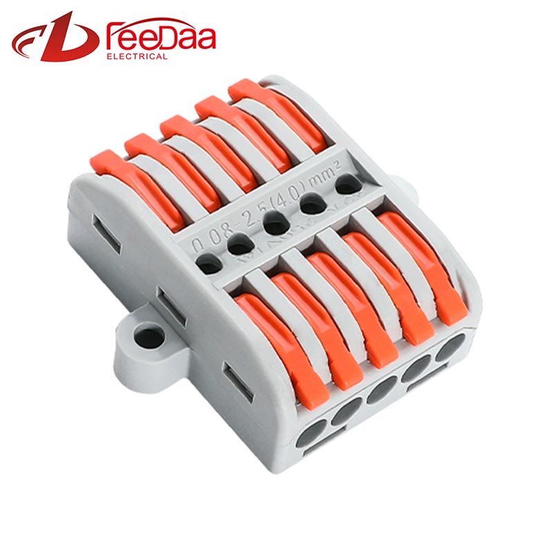 Connecteurs de câbles métalliques rapides 5 en 5 UTJ13-255G
