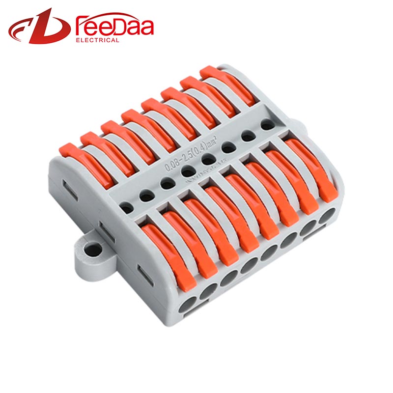Connecteurs de câbles métalliques rapides 8 sur 8 UTJ13-288G